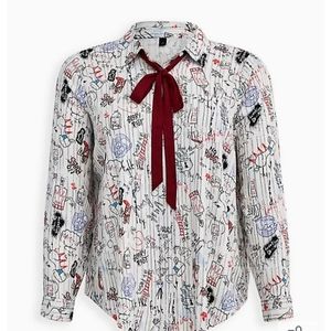 Torrid Cruella Doddle Top. 2x.